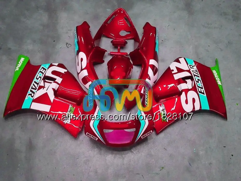 No. 32 Red Комплект+ майка для SUZUKI глянцевый черный RGV-250 RGV250 SAPC VJ22 103BS. 108 VJ21 RGV 250 92 93 94 95 96 1992 1993 1994 1995 1996 обтекатель - Цвет: No. 32 Red