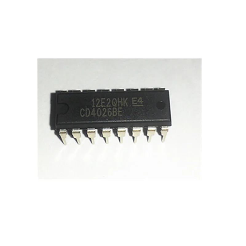 10 шт. CD4026BE DIP CD4026 DIP16 HEF4026BP 16 HCF4026BE Новый и оригинальный IC 1 заказ|Органайзеры для