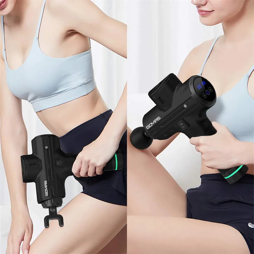 GOYIRS Massage Gun Muscle Massager Deep Tissue Percussion Portable Handheld Electric Body Massager Sports Quiet 1 GOYIRS Massage Gun Muscle Massager Deep Tissue Percussion Portable Handheld Electric Body Massager Sports Quiet 5