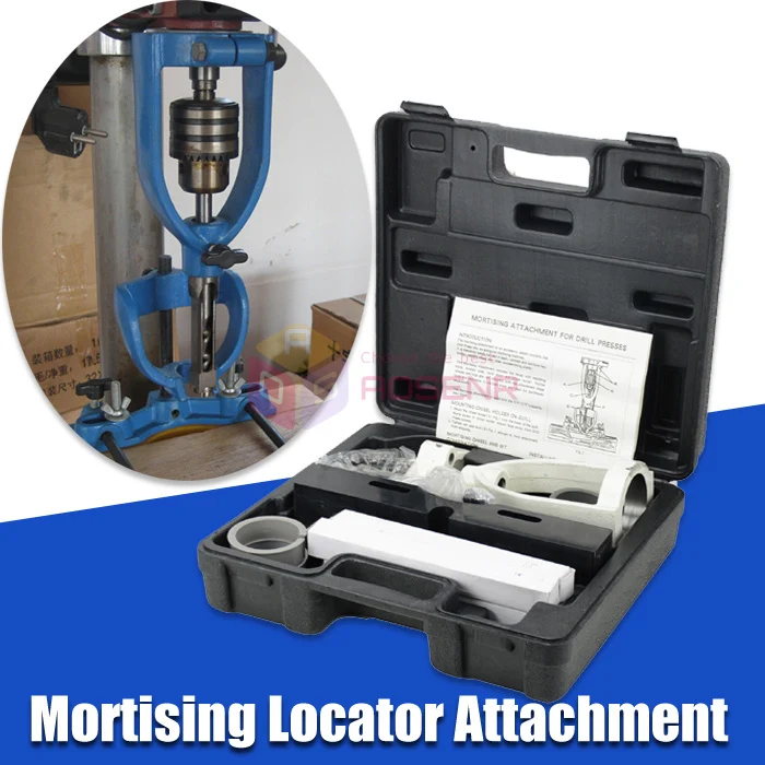 

Locator Set of Bench Drill for Mortising Chisels with 4 Bits in Plastic Case Woodworking Parts