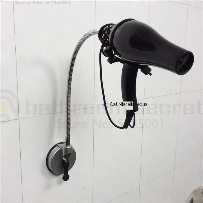 Stainless Steel Hair Dryer Storage Rack Fixed Bracket Pet Pull Hair Is Not Tired Can Be Used for Pet Grooming