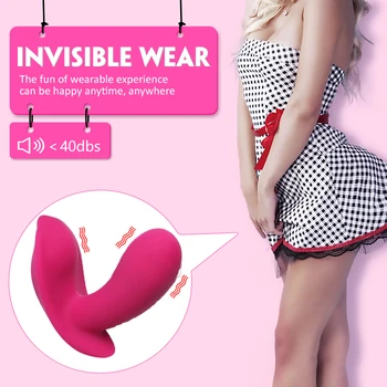 Remote Control Wearable Women's Dildo Vibrators for Women G Spot Clitoris Butterfly Panties Vibrating Egg Sex Toys for Adult 18 3