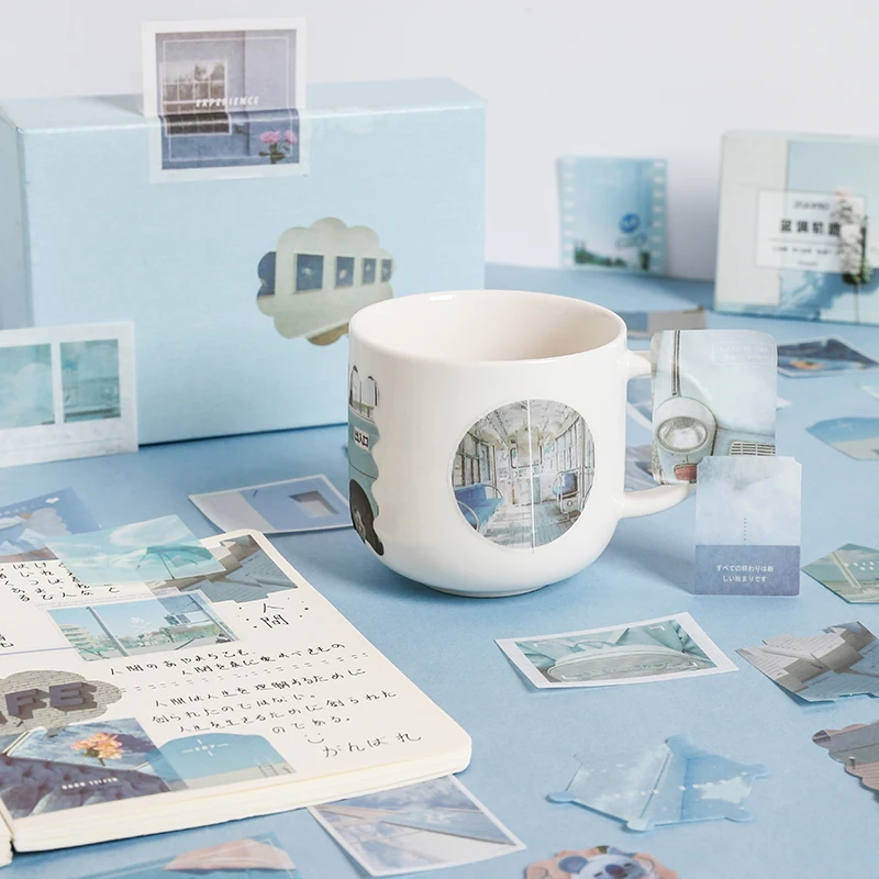 Ins стиль кошки записываемая бумага украшение стикер DIY Scrapbooking этикетка дневник фото наклейка Escolar японские канцелярские принадлежности
