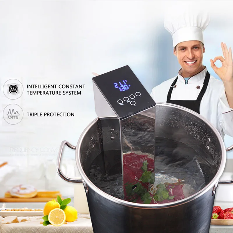 Коммерческая вакуумная машина для приготовления пищи 1500 Вт плита