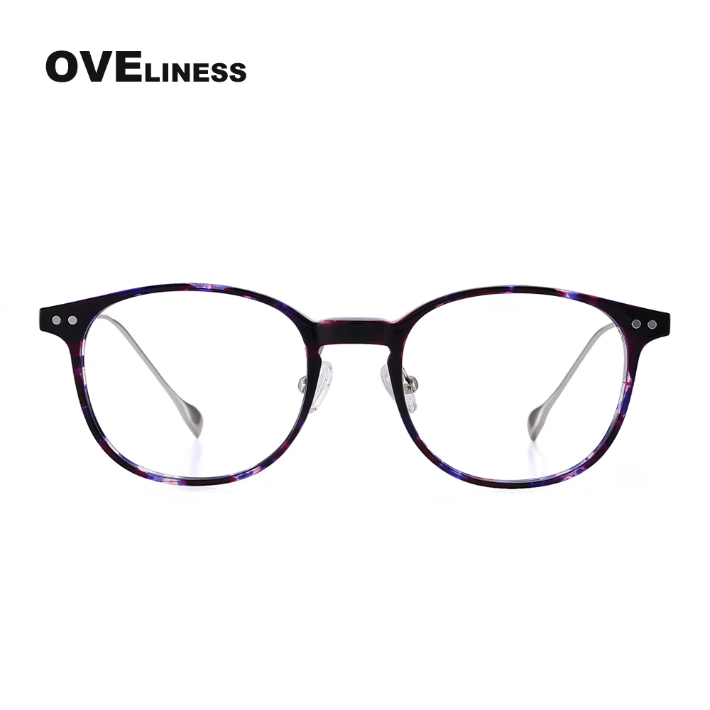 

Fashion Retro eyeglasses frames Round Glasses Frame for Women Men Vintage Myopia Prescription glasses Korean eyewear Spectacles