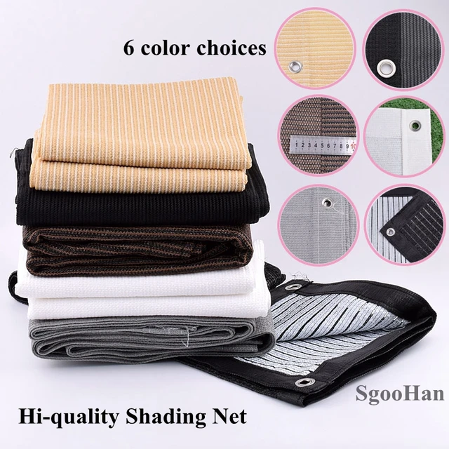 1X1M-Es Uv-Ellenes Árnyékoló Nettó Kert Kültéri Napzók Napfény Zamatos Növényi Burkolat Menedékház Árnyékvitorna Erkély Biztonsági Háló