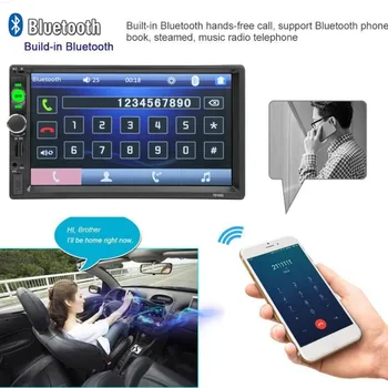 

Multi-function 7010G Bluetooth Phone Call MP5 Player GPS Navigator multimedia player Car Aid Accessories