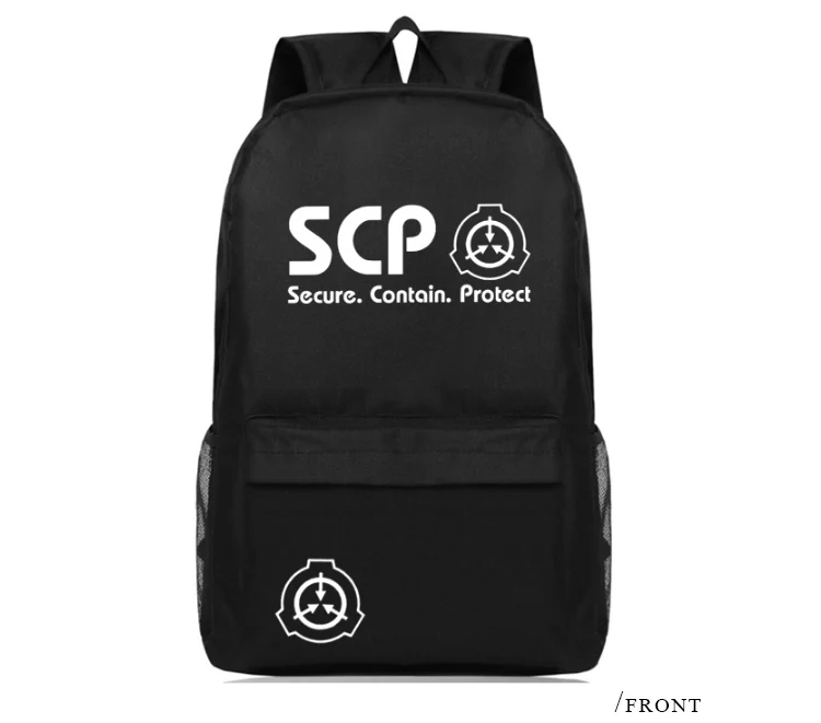 SCP рюкзак творческий Япония Школьная Сумка в стиле аниме для детей студентов