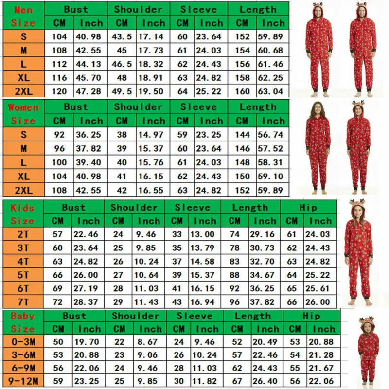 Рождественские Семейные рождественские пижамы для детей и взрослых; пижамный комплект с капюшоном; комбинезон с принтом оленя; модная повседневная одежда; одежда для сна; подарки