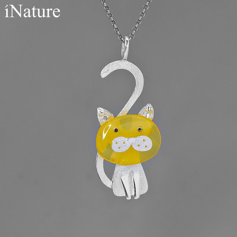 INATURE янтарные Милая Пижама Hello Kitty Пижамный костюм с изображением котенка 925