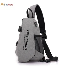 Спортивные сумки через плечо через usb для мужчин и женщин, противоугонная нагрудная сумка, водонепроницаемый Открытый Велоспорт, альпинистский туристический рюкзак