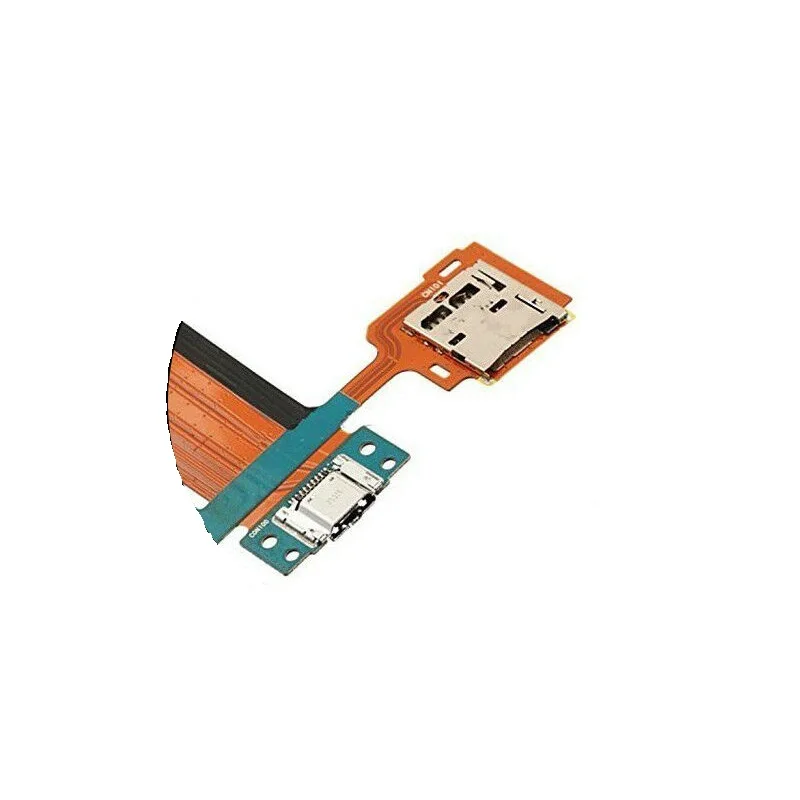Для samsung Galaxy Tab S 10,5 SM-T800 T805 3G версия зарядки порт разъем гибкий кабель с MicroSD памяти держатель для карт