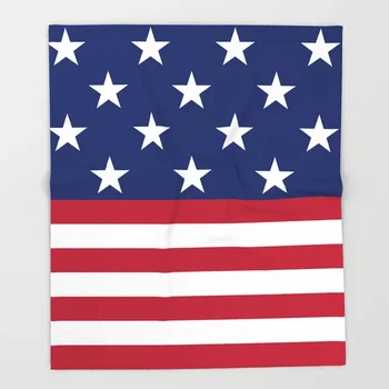 

Nordic Throw American Flag Blanket For Couch Hiking Picnic Thick Quilt Fashionable Bedspread Fleece Throw Blanket
