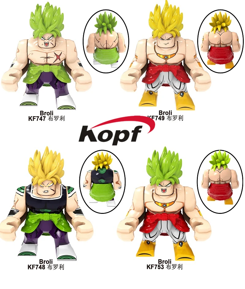

Single Sale Building Blocks Big Size Models Dragon Ball Series Broil Children Toys KF6073