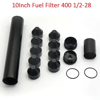 

Car Fuel Filter 10inch 1/2-28 and 5/8-24 NAPA 4003&WIX 24003 1x6 Aluminum Only For Car Used