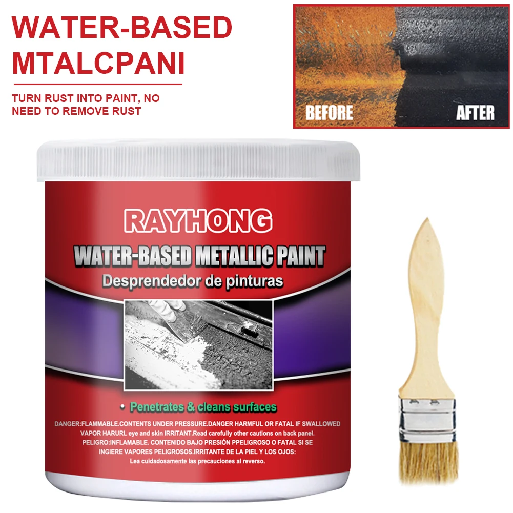 100ml Car Chassis Long Lasting Deruster Water-Based Primer Metal Surface Rust Remover Weather-Proof Anti-Rust Rust Converter