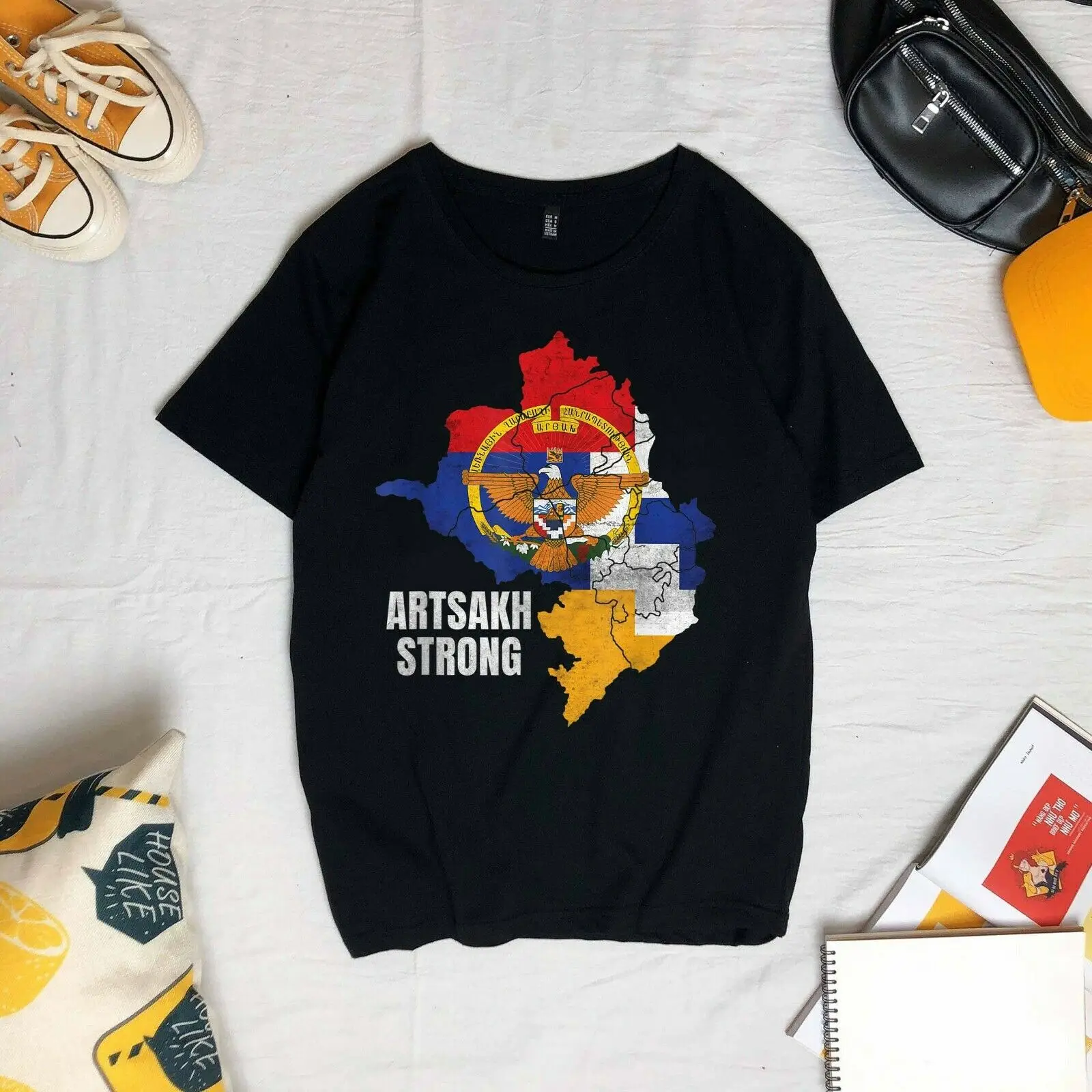 

Support Artsakh Defend Artsakh. Artsakh Strong Men's T-Shirt. Summer Cotton Short Sleeve O-Neck Unisex T Shirt New S-3XL