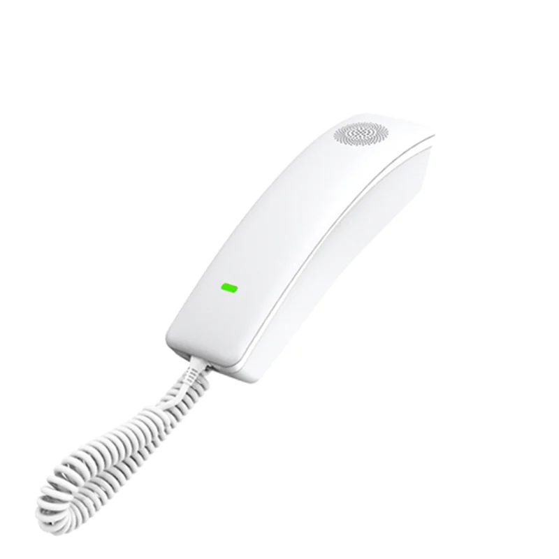 PoE Powered Wall Mounted Waterproof Smart Hotel VoIP phone Office Desktop SIP Telephone System Support 2 SIP Lines