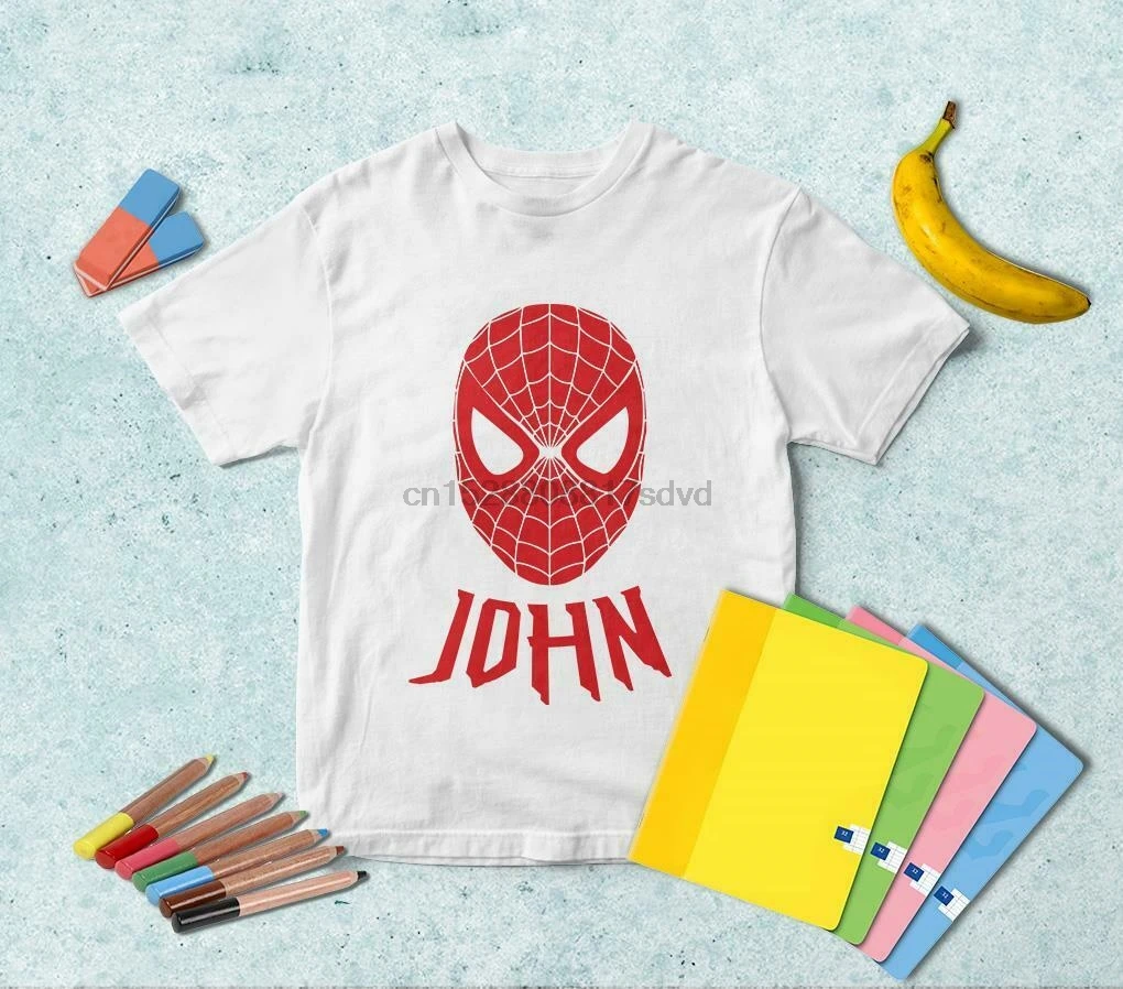 camisetas personalizadas del hombre araña