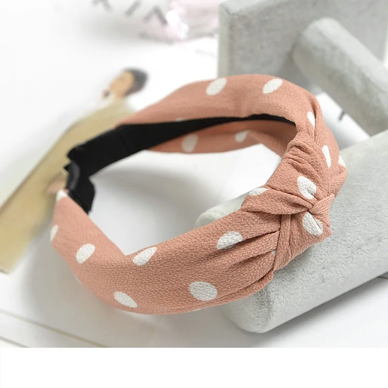 bridal hair clip Girls New Flower Head Bands For Women Print Hair Hoop Knot Hairband Hair Accessories for Girls High Quality Accessory Headwrap head scarves for women Hair Accessories