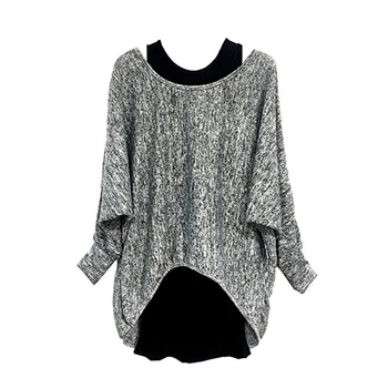 

Umeko NEW Fall Winter Vest Design Solid Long Sleeve T-shirt Casual Tops for Womens Clothing Loose Tshirt Ladies sport Top Spring