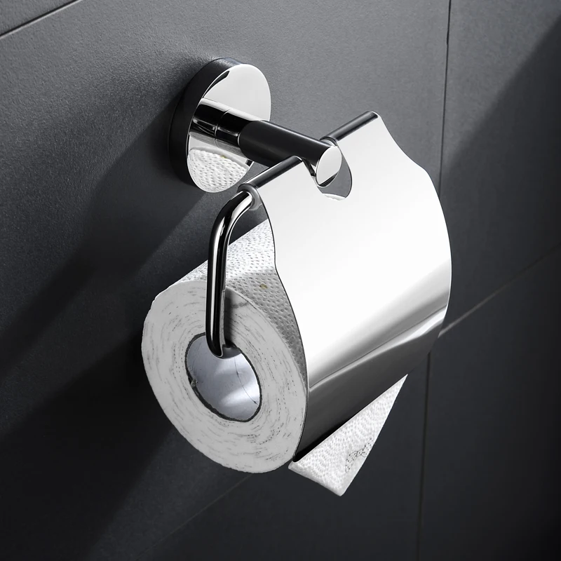 Toilet paper holder bathroom hardware set bathroom hardware accessories wall mounted chrome polished bathroom storage rack toilet paper holder towel bar shelf liquid soap holder