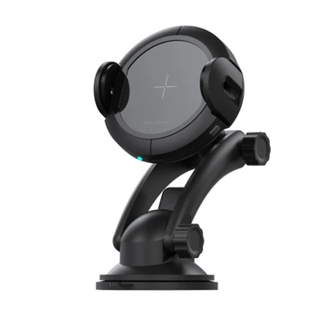 

15W Qi Wireless Car Mount Charger for iPhone 11 Pro XR XS Max X 8 Automatic Phone Holder Fast Charging for Samsung