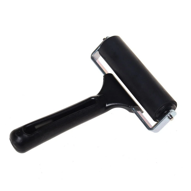 

Rubber Brayer Roller for Printmaking,Great for Gluing Application Also