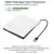 Внешний DVD Привод USB 3.0 Портативный CD DVD RW Привод Writer Burner Оптический Плеер Совместимый Для Windows 10 Ноутбук Настольный iMacs