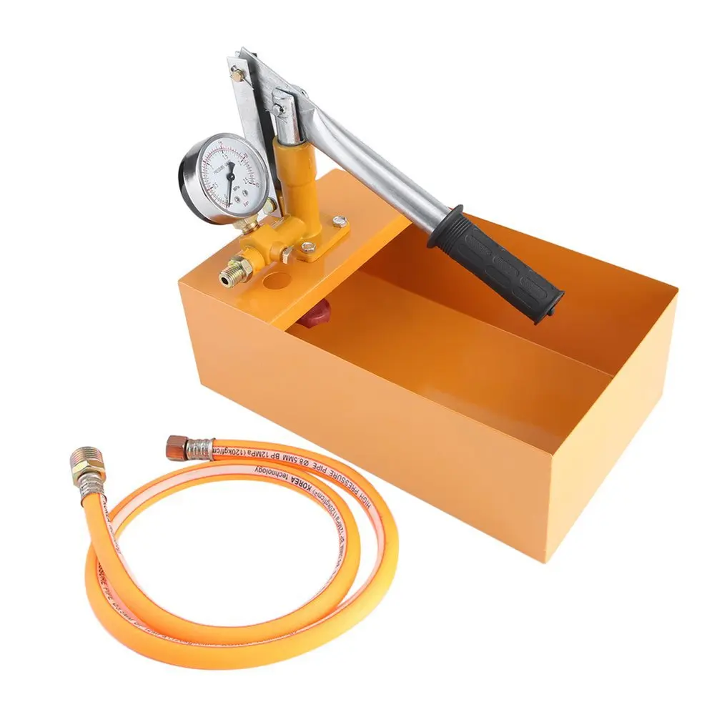 

25KG Hand Power Test Pump Universal Water Pipe Leakage Tester Manual Water Pump Durable Hydraulic Pressure Test Pump