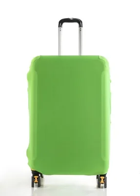 Дорожный утолщенный эластичный однотонный защитный чехол на чемодан, подходит для 18-32 дюймовых чехлов аксессуары для путешествий - Цвет: P