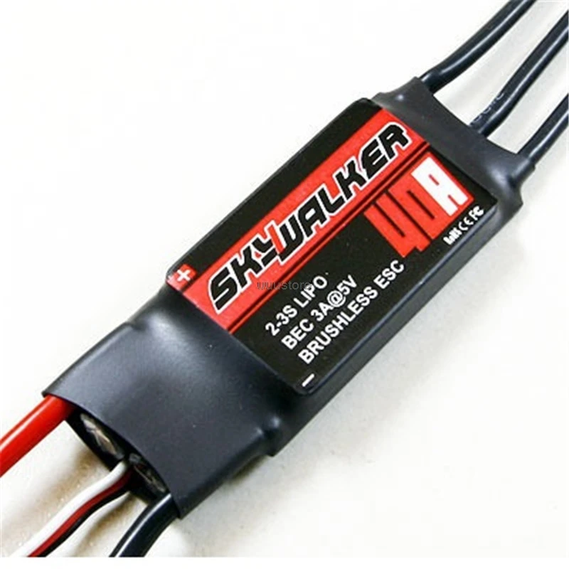 2021 NEW Hobbywing Skywalker 15A 20A 30A 40A 50A 60A 80A ESC Speed Controller With UBEC For RC Fix-wing Airplanes Fpv drone boat 3