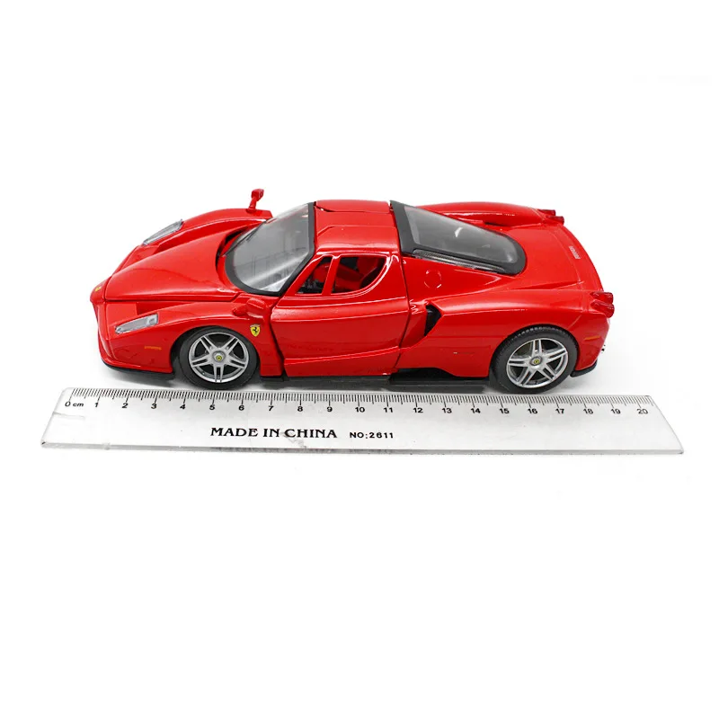 Bburago 1/24 1:24 Scale Ferrari Enzo Racing Sports Car Diecast Display Alloy Collectible Model Children Boys Kids Toy
