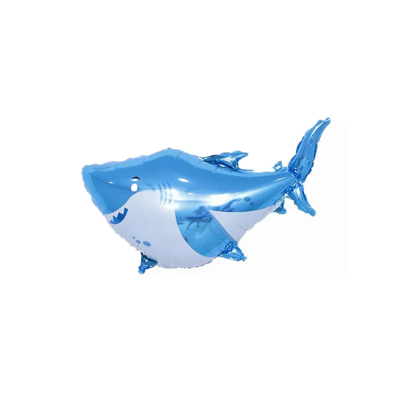 GIHOO Baby Shark Birthday Party Tableware Decorations Kids Cupcake Topper Banner Latex Balloon Baby Shower Decor Supplies