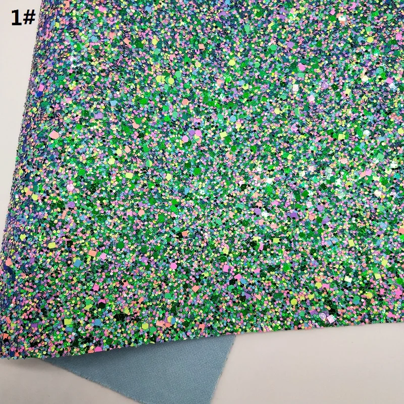 90X134 cm Смешанные Цвет с эффектом блестящей кожи для изготовления ювелирных изделий Луки аксессуары LEOsyntheticoDIY T118AY - Цвет: 1