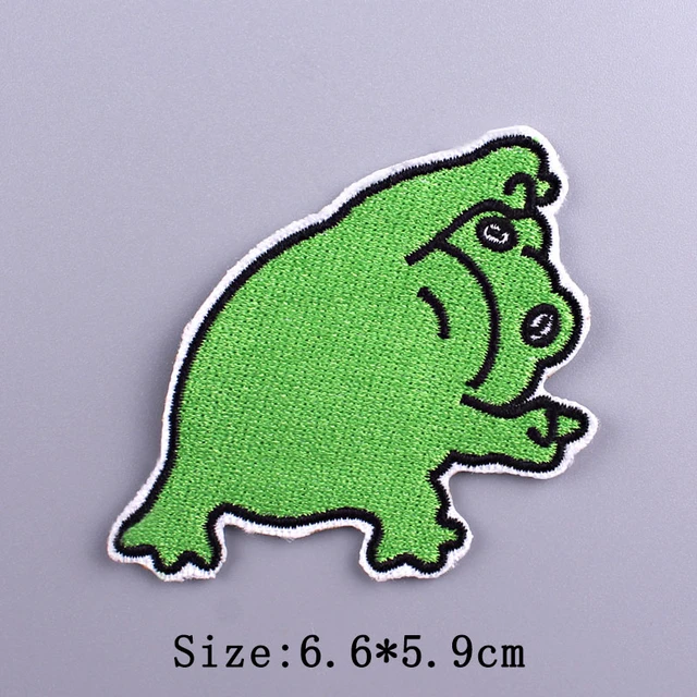 Iron On Patch Funny Animal Embroidered Patch For Clothes Diy Cute Cartoon  Patches For Clothing Thermoadhesive Patches On Clothes - Patches -  AliExpress