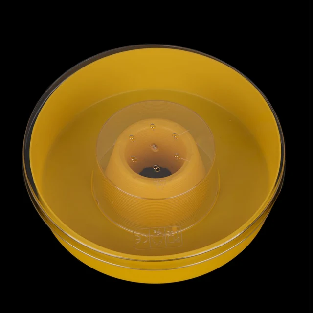 Méhészeti Korong Sárga Méh Műanyag Megfelelő Vízi Adagoló Kerek Kaptár Felső Méhkas Ivás Táplálék -Takarmány Méhész Apikultúra Szerszám