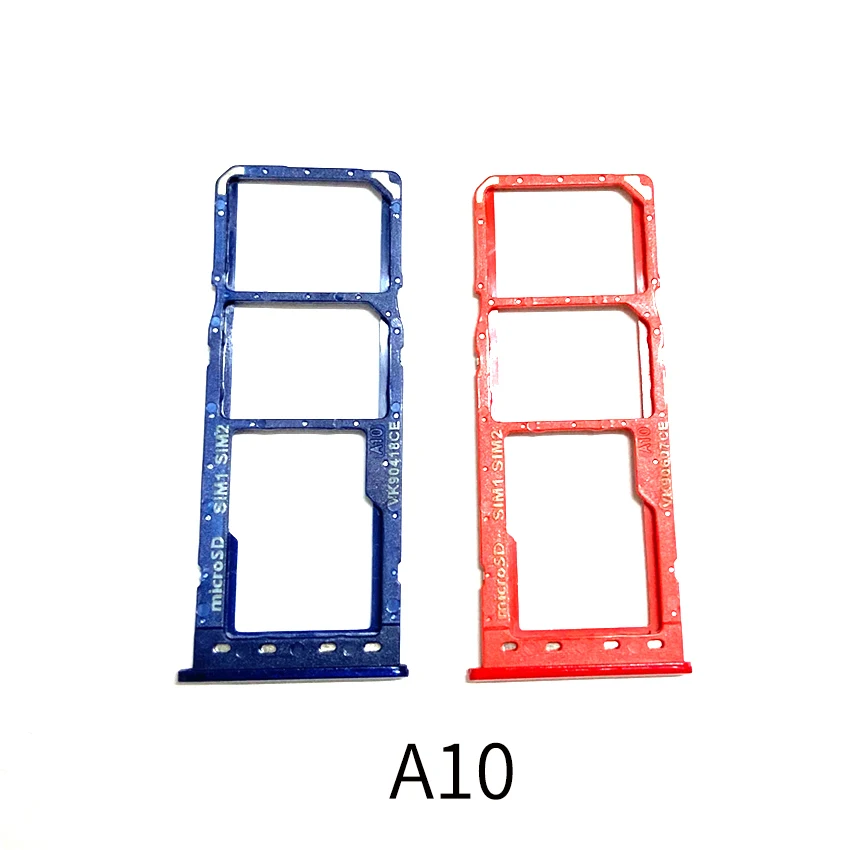 Soporte de ranura para tarjeta SIM, bandeja para Samsung Galaxy A10, A105, A10S, A107, A20S, A207