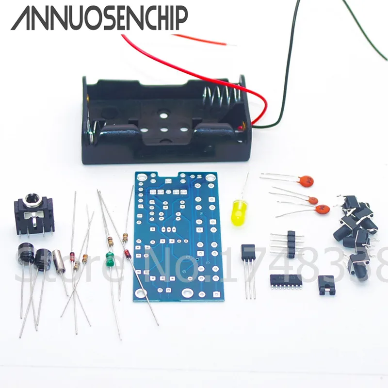 FM 76 МГц-108 МГц беспроводной стерео радиоприемник Модуль PCB DIY Электронные Наборы |