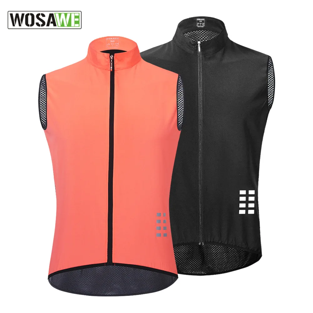 Waterproof Cycling Vest Sleeveless Bicycle Shirt Men Women Mtb Summer
