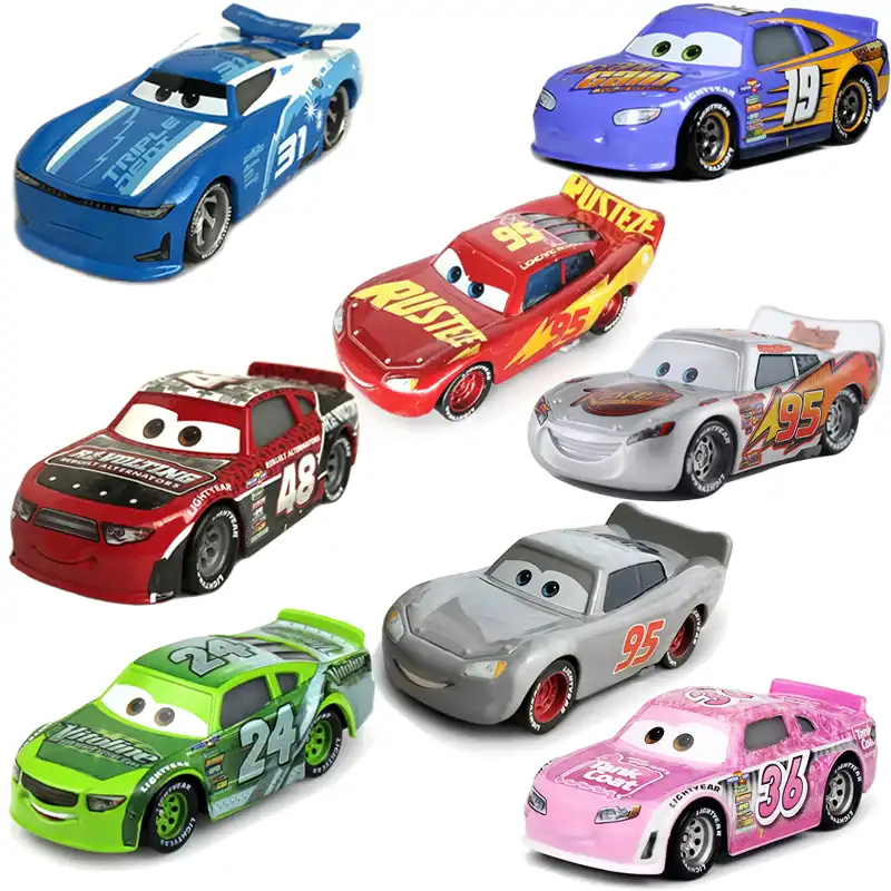 metallic cars 3 lightning mcqueen
