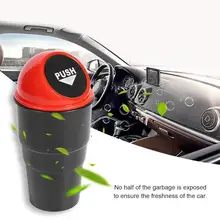Универсальный автомобильный мини мусорный контейнер сортировщик мусора держатель мусора сумка для хранения автомобилей креативный Автомобильный держатель для пыли