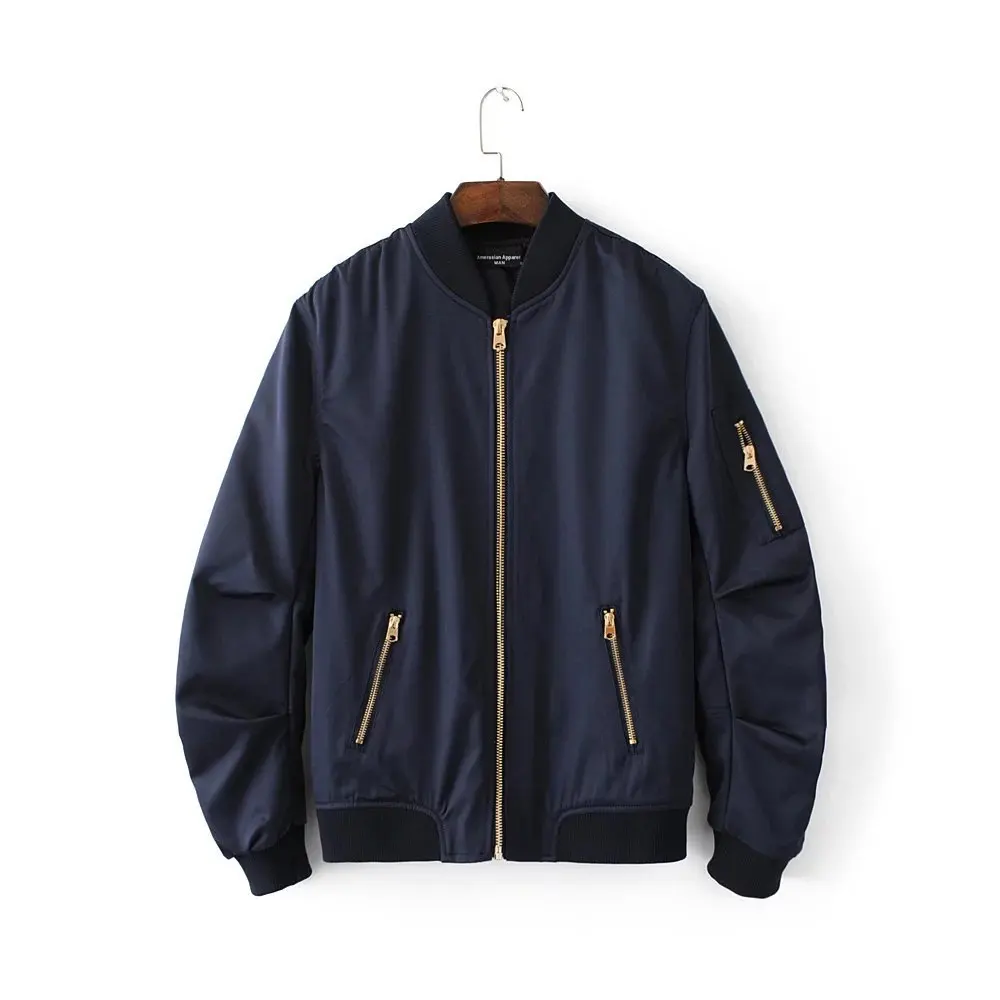 

2019 Autumn Clothing New Style Europe And America Men's Pilots Air Force Baseball Uniform Loose-Fit Zipper Jacket Short Coat Blo