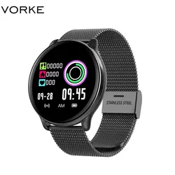 Vorke VM5 Смарт-часы для женщин IP67 кровяное давление монитор сердечного ритма модные спортивные часы фитнес-трекер часы Bluetooth музыка