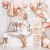 Staraise Прозрачная Буква A-Z Box Custom Baby Name Воздушный Шар Box Девушка Мальчик Baby Shower Украшения Baby 1-й День Рождения Декор