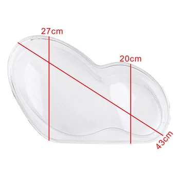 

Car Headlight cover Auto 2Pcs Front Left/right Transparent Replacement