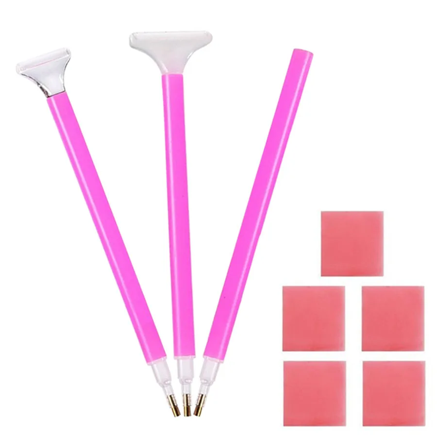 10 Penne Per Pittura Diamante Con Perline – Doppia Punta, Per Diamanti Quadrati/rotondi E Nail Art