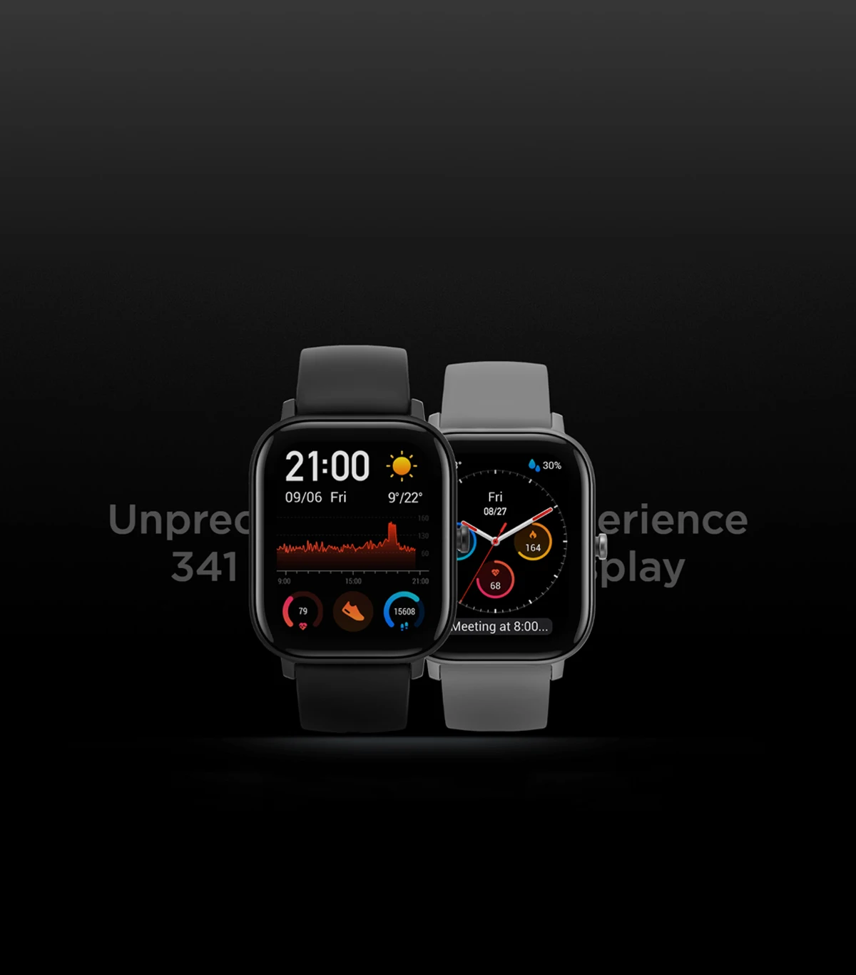 Оригинальные Смарт-часы Xiaomi Amazfit GTS, gps, NFC, wifi, ESIM, браслет, наручные часы, спортивные, Bluetooth, фитнес, пульсометр