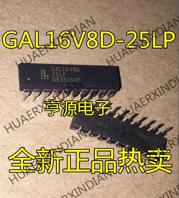 10 шт./лот GAL16V8D-25LP GAL16V8D-25 GAL16V8D DIP в