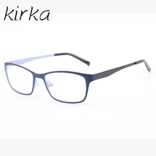Kirka детские очки темно-синие детские очки металлические очки для мальчиков детские оправы для очков для детей от 6 до 12 лет